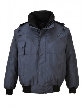 Portwest F465 - 4-in-1 Bomber Jacket - navy Workwear